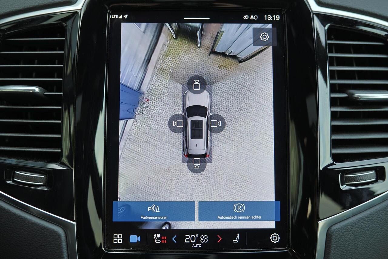 Volvo XC90 T8 Recharge AWD Plus Bright - Luchtvering - Panorama/schuifdak - IntelliSafe Assist & Surround - 360º Camera - Bowers & Wilkins audio - Adaptieve LED koplampen - Verwarmde voorstoelen, stuur & achterbank - Parkeersensoren voor & achter - Elektr. bedienb. 