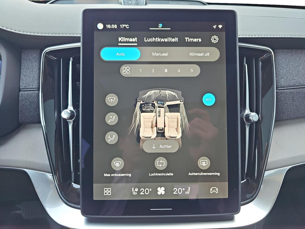Volvo XC90 2.0 T8 Plug-in hybrid AWD Ultra Dark | Luchtvering | Bowers & Wilkins Audio | Head-up Display | 22'' velgen |