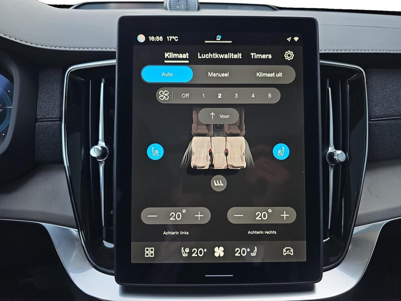 Volvo XC90 2.0 T8 Plug-in hybrid AWD Ultra Dark | Luchtvering | Bowers & Wilkins Audio | Head-up Display | 22'' velgen |