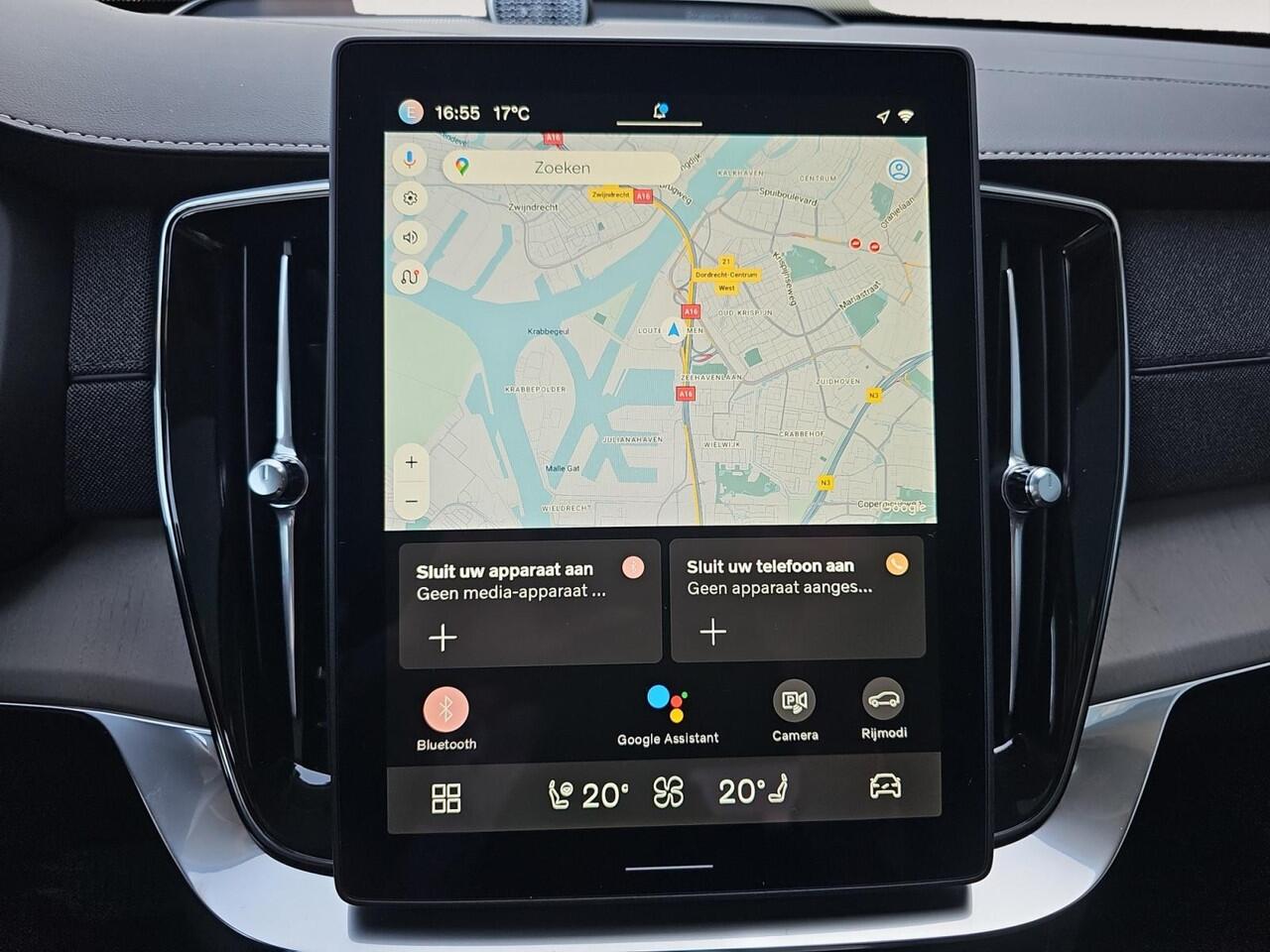 Volvo XC90 2.0 T8 Plug-in hybrid AWD Ultra Dark | Luchtvering | Bowers & Wilkins Audio | Head-up Display | 22'' velgen |