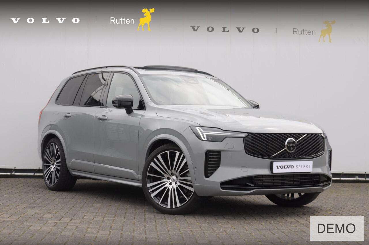 Volvo XC90 T8 455PK Automaat Plug-in hybrid AWD Ultra Dark / Luchtvering / Bowers & Wilkens / Extra getint glas / Nappa leder met Ventilatie / Gelamineerde zijruiten rondom