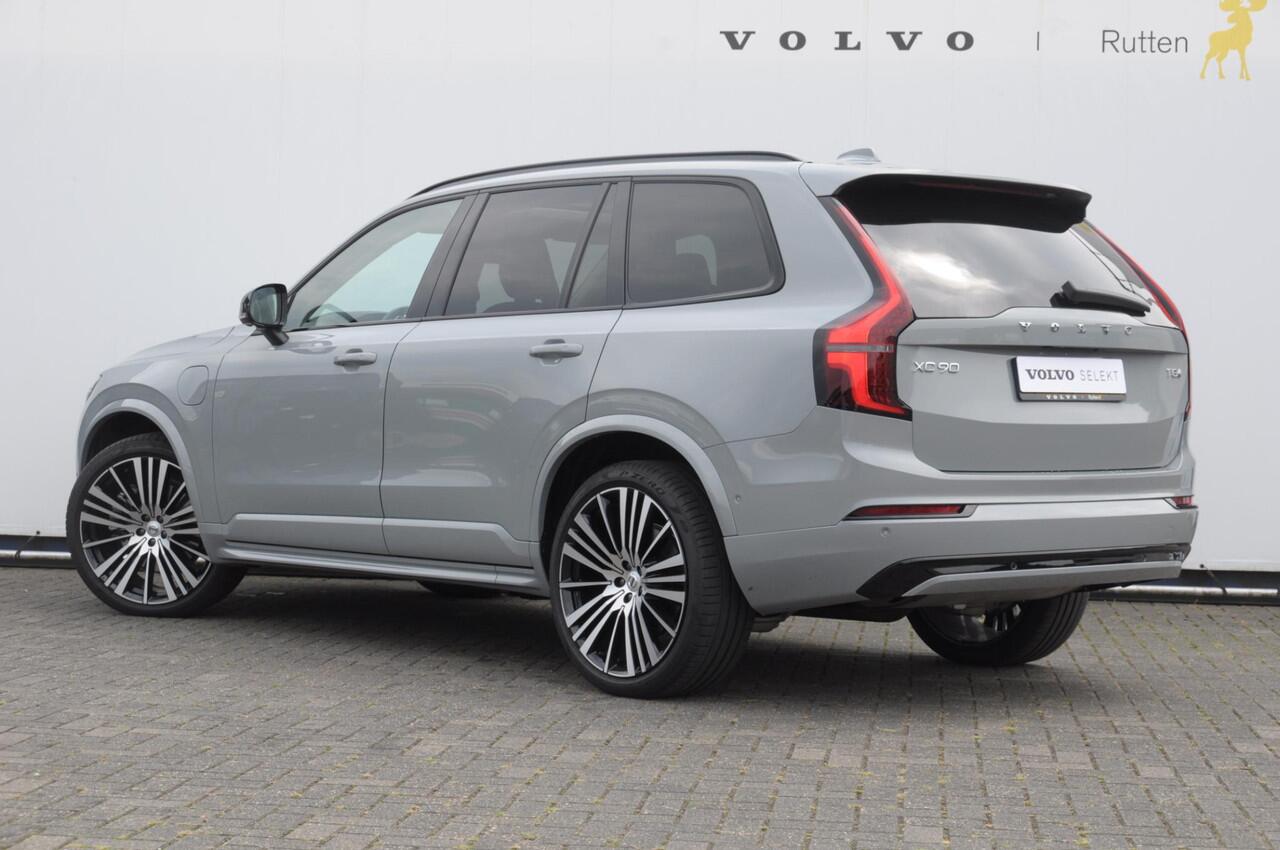 Volvo XC90 T8 455PK Automaat Plug-in hybrid AWD Ultra Dark / Luchtvering / Bowers & Wilkens / Extra getint glas / Nappa leder met Ventilatie / Gelamineerde zijruiten rondom
