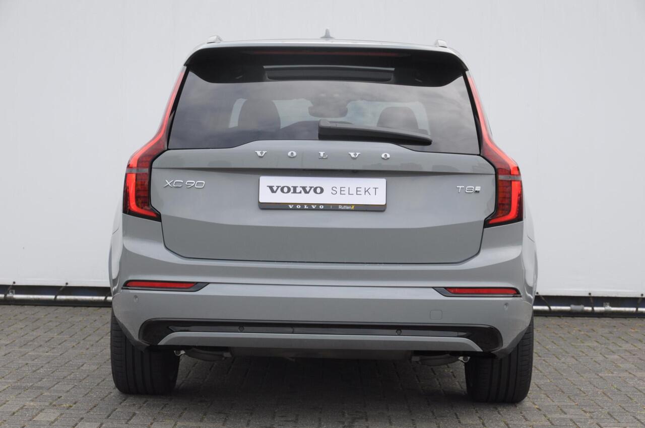Volvo XC90 T8 455PK Automaat Plug-in hybrid AWD Ultra Dark / Luchtvering / Bowers & Wilkens / Extra getint glas / Nappa leder met Ventilatie / Gelamineerde zijruiten rondom
