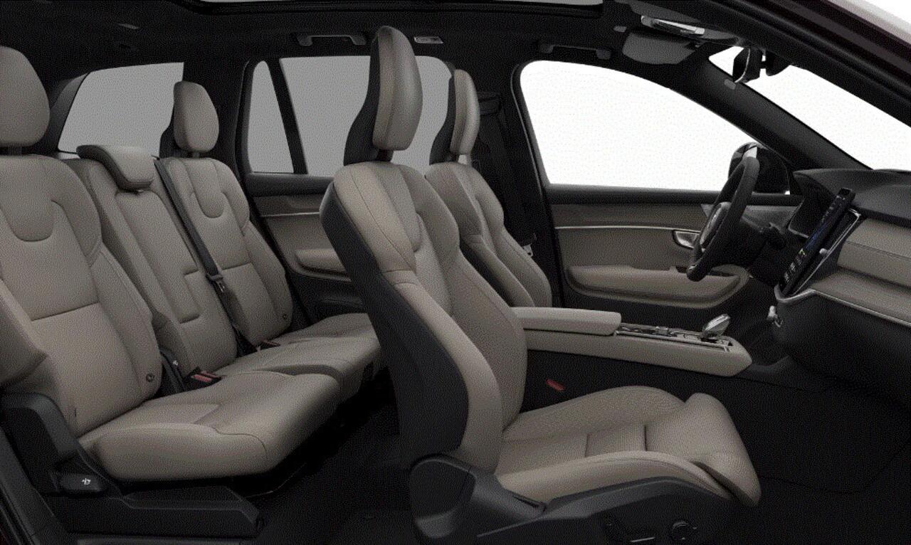 Volvo XC90 T8 455PK Automaat Plug-in Hybrid AWD Ultra Dark / Luchtvering / Bowers & Wilkins / 360 Camera / Head Up Display / Gelamineerde Ramen / 22'' Velgen /