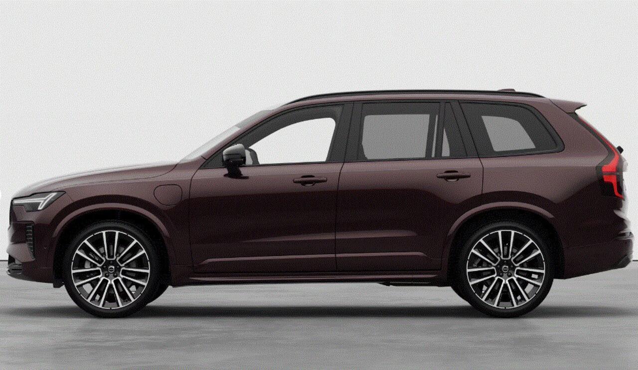 Volvo XC90 T8 455PK Automaat Plug-in Hybrid AWD Ultra Dark / Luchtvering / Bowers & Wilkins / 360 Camera / Head Up Display / Gelamineerde Ramen / 22'' Velgen /