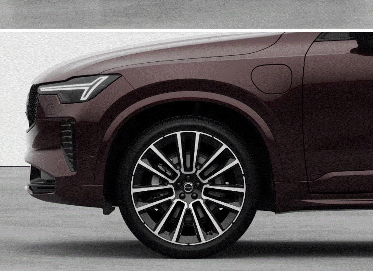 Volvo XC90 T8 455PK Automaat Plug-in Hybrid AWD Ultra Dark / Luchtvering / Bowers & Wilkins / 360 Camera / Head Up Display / Gelamineerde Ramen / 22'' Velgen /