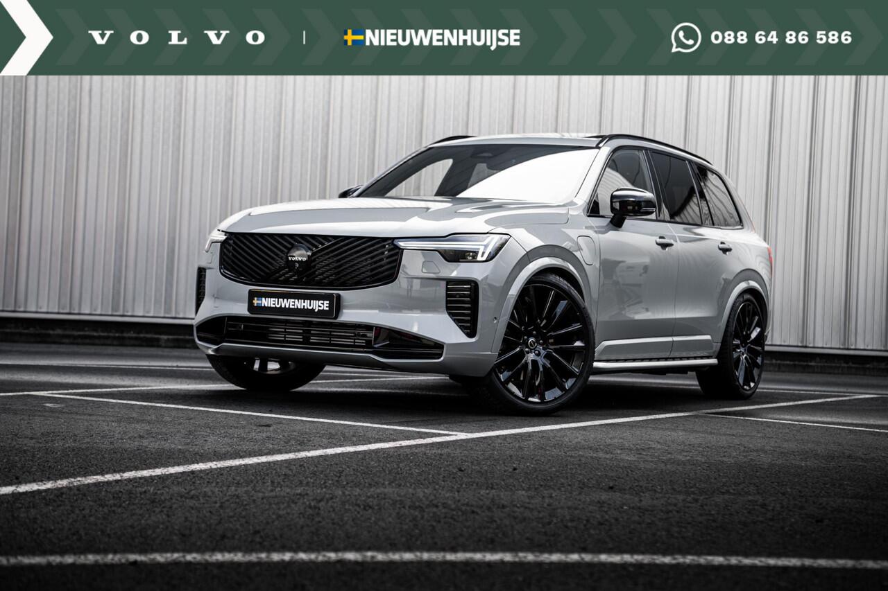 Volvo XC90 2.0 T8 Plug-in hybrid AWD Ultra Dark | Facelift | Black Edition | Selected Level | Heico | Bowers & Wilkins | Gelamineerd Glas | Luchtvering | 22" Velgen |