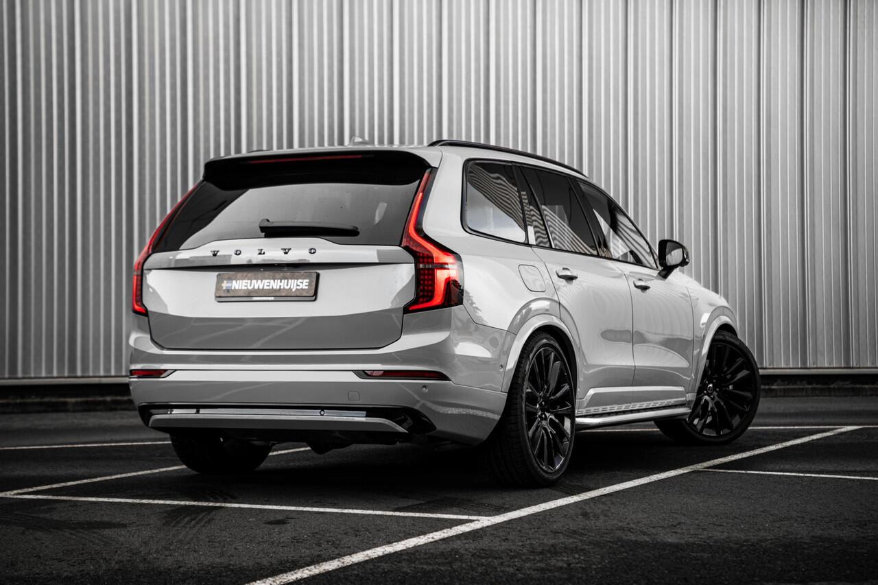 Volvo XC90 2.0 T8 Plug-in hybrid AWD Ultra Dark | Facelift | Black Edition | Selected Level | Heico | Bowers & Wilkins | Gelamineerd Glas | Luchtvering | 22" Velgen |