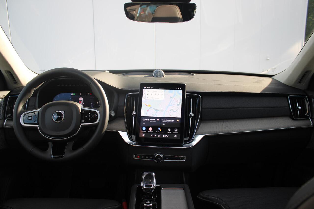 Volvo XC90 T8 445PK Plug-in hybrid AWD Ultra Dark | Luchtvering | Gelamineerde zijruiten | Bowers & Wilkins High End Audio | Massagefunctie voorstoelen | Semi Elektr Trekhaak |