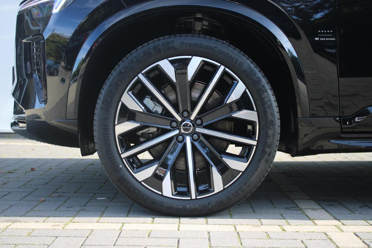 Volvo XC90 T8 445PK Plug-in hybrid AWD Ultra Dark | Luchtvering | Gelamineerde zijruiten | Bowers & Wilkins High End Audio | Massagefunctie voorstoelen | Semi Elektr Trekhaak |