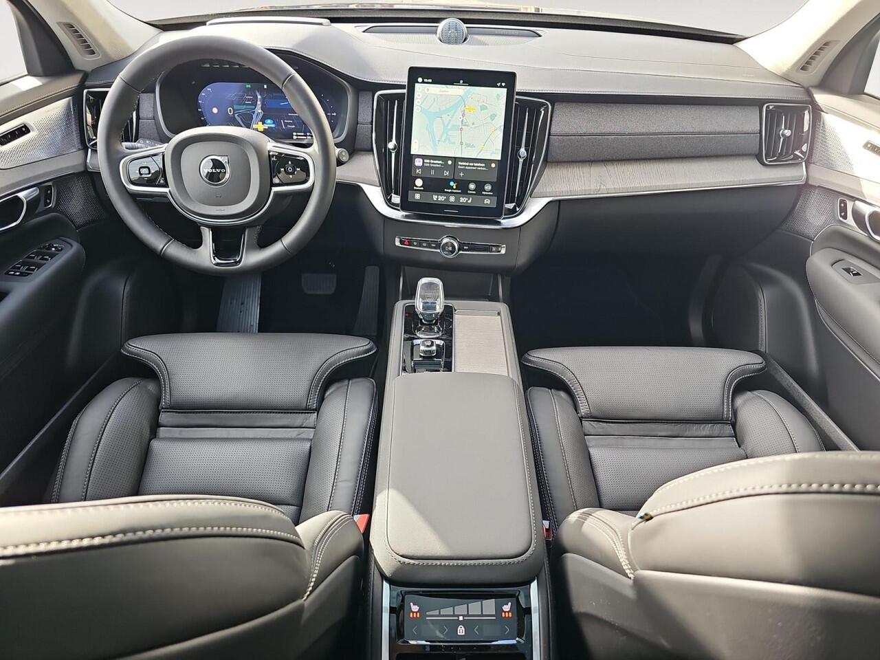 Volvo XC90 2.0 T8 Plug-in hybrid AWD Ultra Dark | Luchtvering | Bowers & Wilkins Audio | Stoelventilatie | Gelaagde zijruiten |