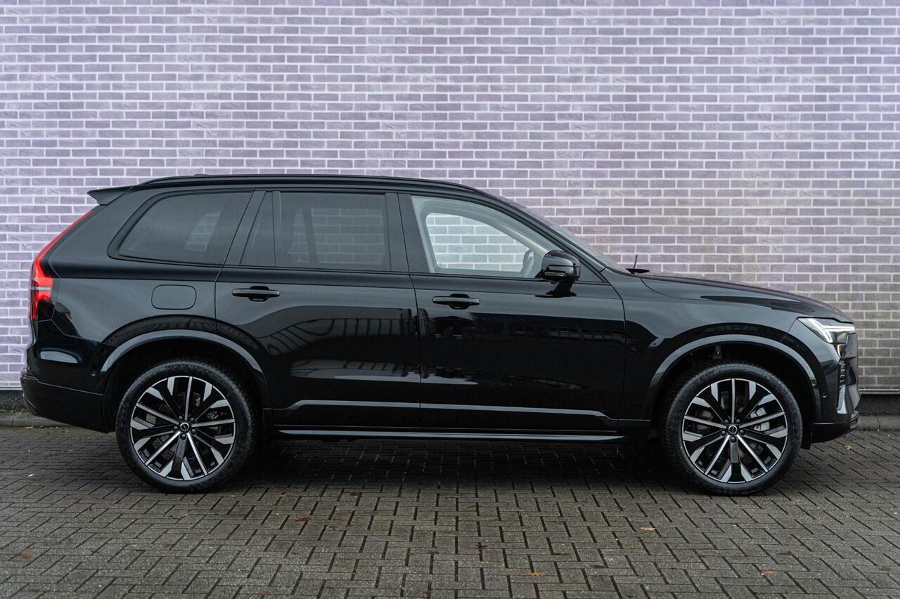 Volvo XC90 2.0 T8 Plug-in hybrid AWD Ultra Dark | 7 zits | Adaptieve Cruise Control | Panoramadak | Nappa Lederen Bekleding | Stoelmassage | Harman Kardon Audio | 21" Velgen | Stoel-/Stuurverwarming |