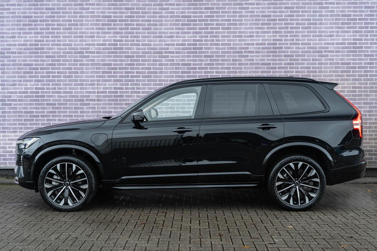 Volvo XC90 2.0 T8 Plug-in hybrid AWD Ultra Dark | 7 zits | Adaptieve Cruise Control | Panoramadak | Nappa Lederen Bekleding | Stoelmassage | Harman Kardon Audio | 21" Velgen | Stoel-/Stuurverwarming |