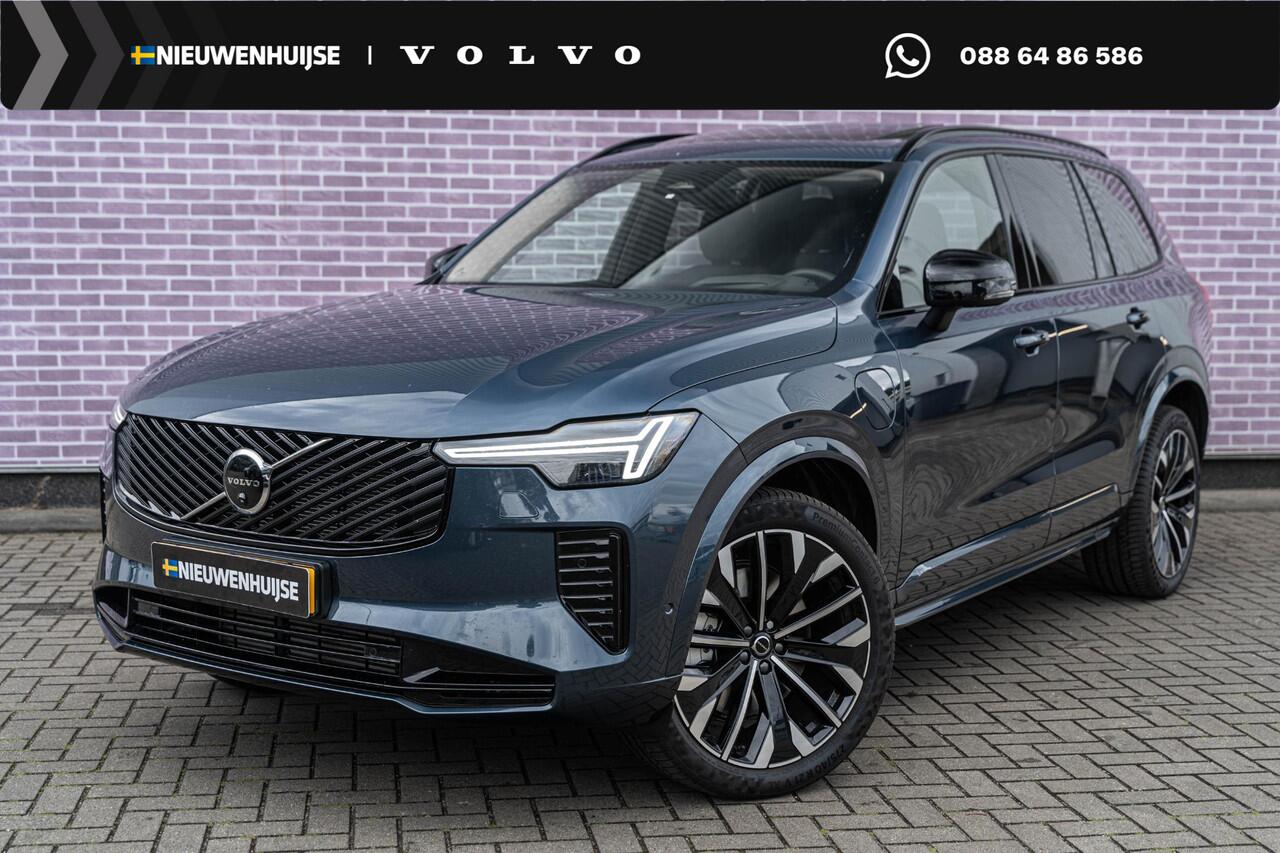 Volvo XC90 T8 Plug-in hybrid AWD Ultra Dark | Facelift | 7-Zits | Google | Long Range | Luchtvering | Gelamineerde Zijruiten | 360 Camera | BLIS | LED Matrix Koplampen | Adaptive Cruise Control | Dodehoekdetectie | Harman Kardon Audio | Elek. Achterklep