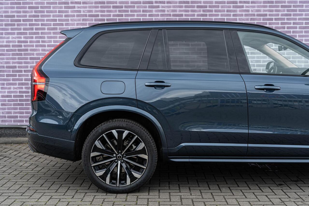 Volvo XC90 T8 Plug-in hybrid AWD Ultra Dark | Facelift | 7-Zits | Google | Long Range | Luchtvering | Gelamineerde Zijruiten | 360 Camera | BLIS | LED Matrix Koplampen | Adaptive Cruise Control | Dodehoekdetectie | Harman Kardon Audio | Elek. Achterklep
