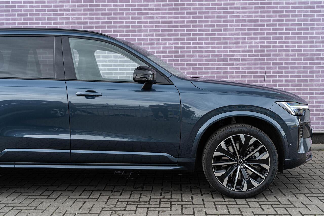 Volvo XC90 T8 Plug-in hybrid AWD Ultra Dark | Facelift | 7-Zits | Google | Long Range | Luchtvering | Gelamineerde Zijruiten | 360 Camera | BLIS | LED Matrix Koplampen | Adaptive Cruise Control | Dodehoekdetectie | Harman Kardon Audio | Elek. Achterklep