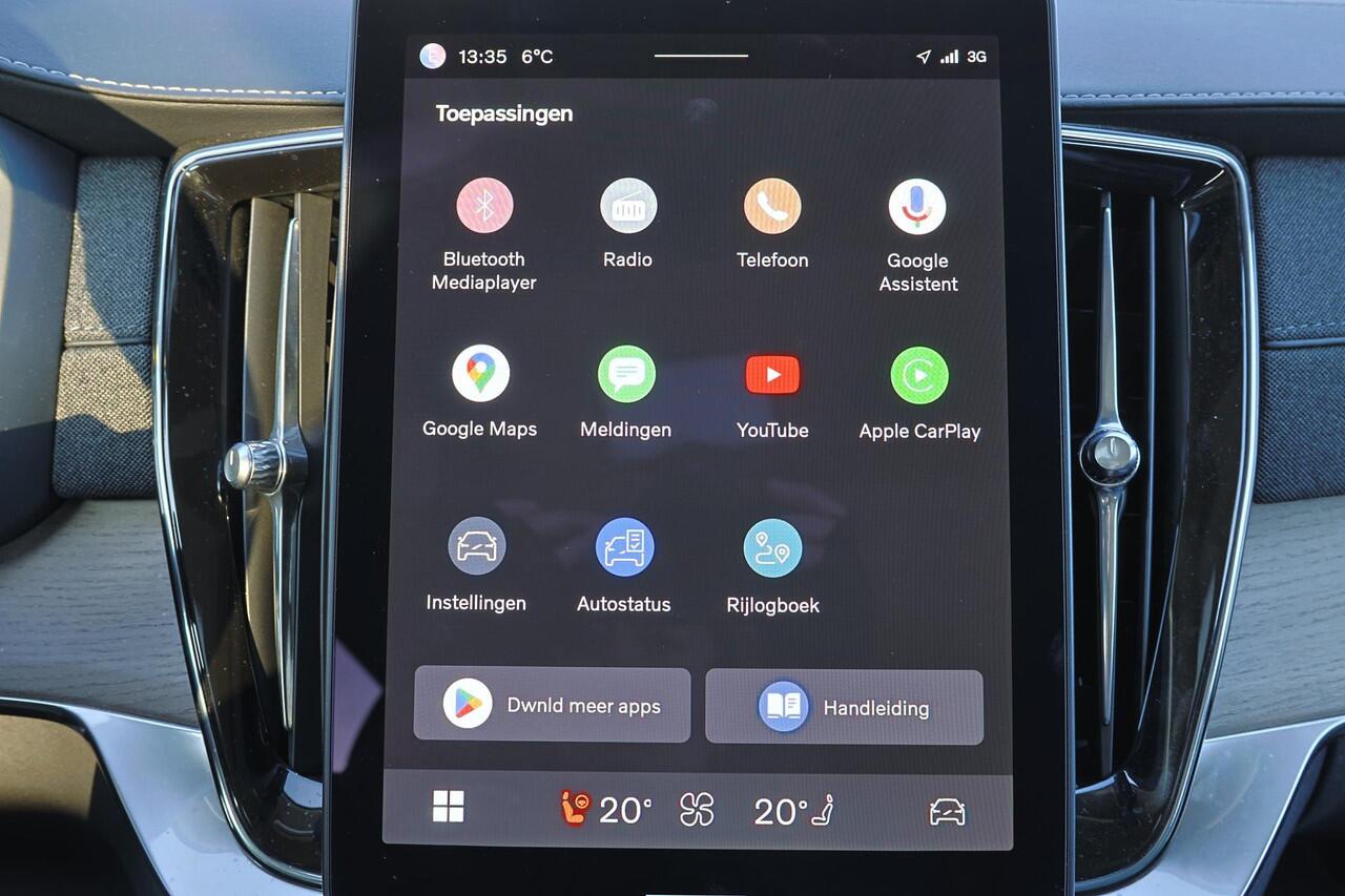 Volvo XC90 T8 Recharge AWD Plus Bright - Panorama/schuifdak - IntelliSafe Assist & Surround - 360º Camera - Harman/Kardon audio - Adaptieve LED koplampen - Verwarmde voorstoelen, stuur & achterbank - Parkeersensoren voor & achter - Elektr. bedienb. voorstoelen met g