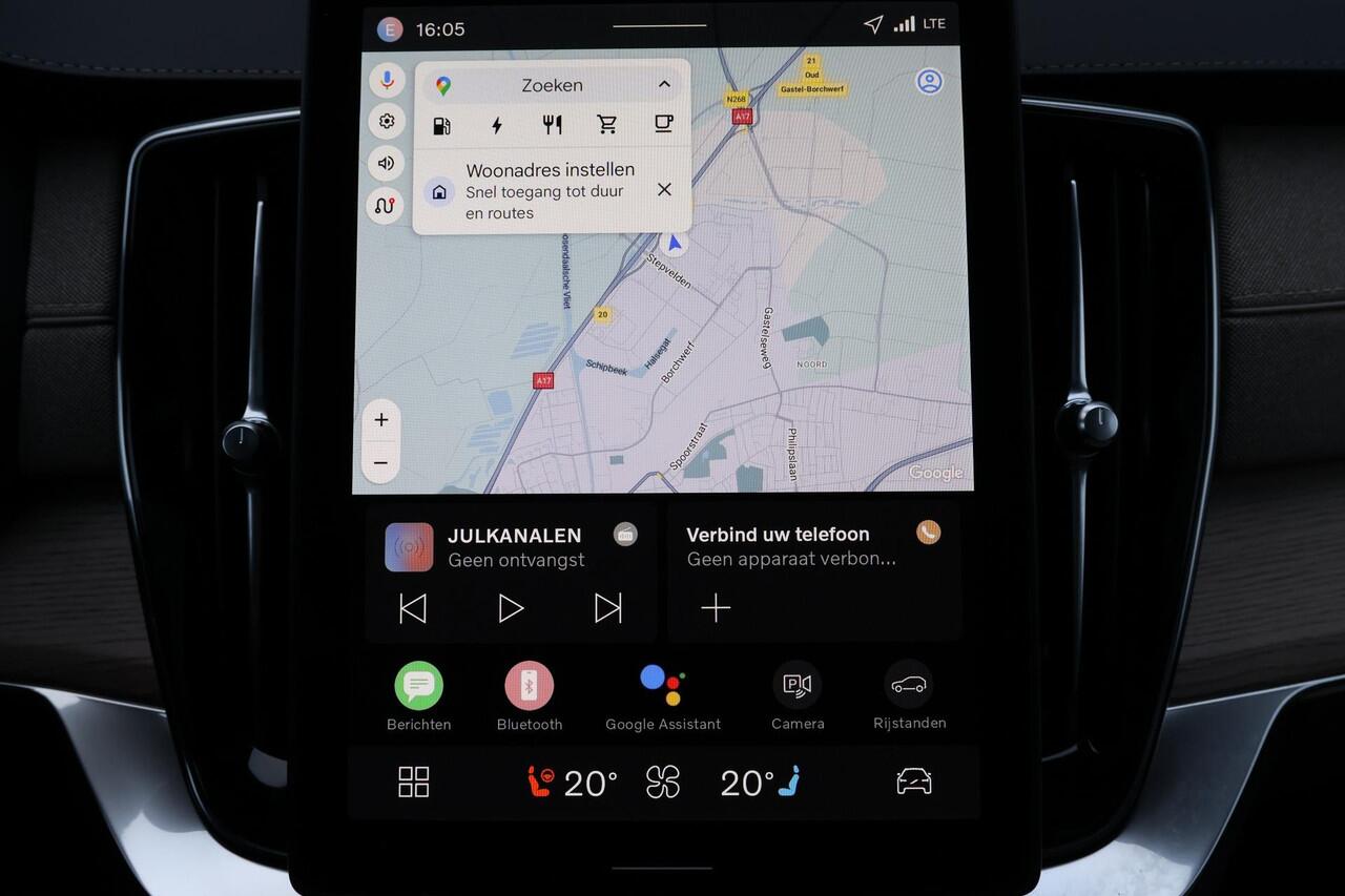 Volvo XC90 T8 Recharge AWD Ultra Bright - Luchtvering - Panorama/schuifdak - IntelliSafe Assist & Surround - 360º Camera - Bowers & Wilkins audio - Adaptieve LED koplampen - Verwarmde voorstoelen, stuur & achterbank - Parkeersensoren voor & achter - Elektr. bedienb.