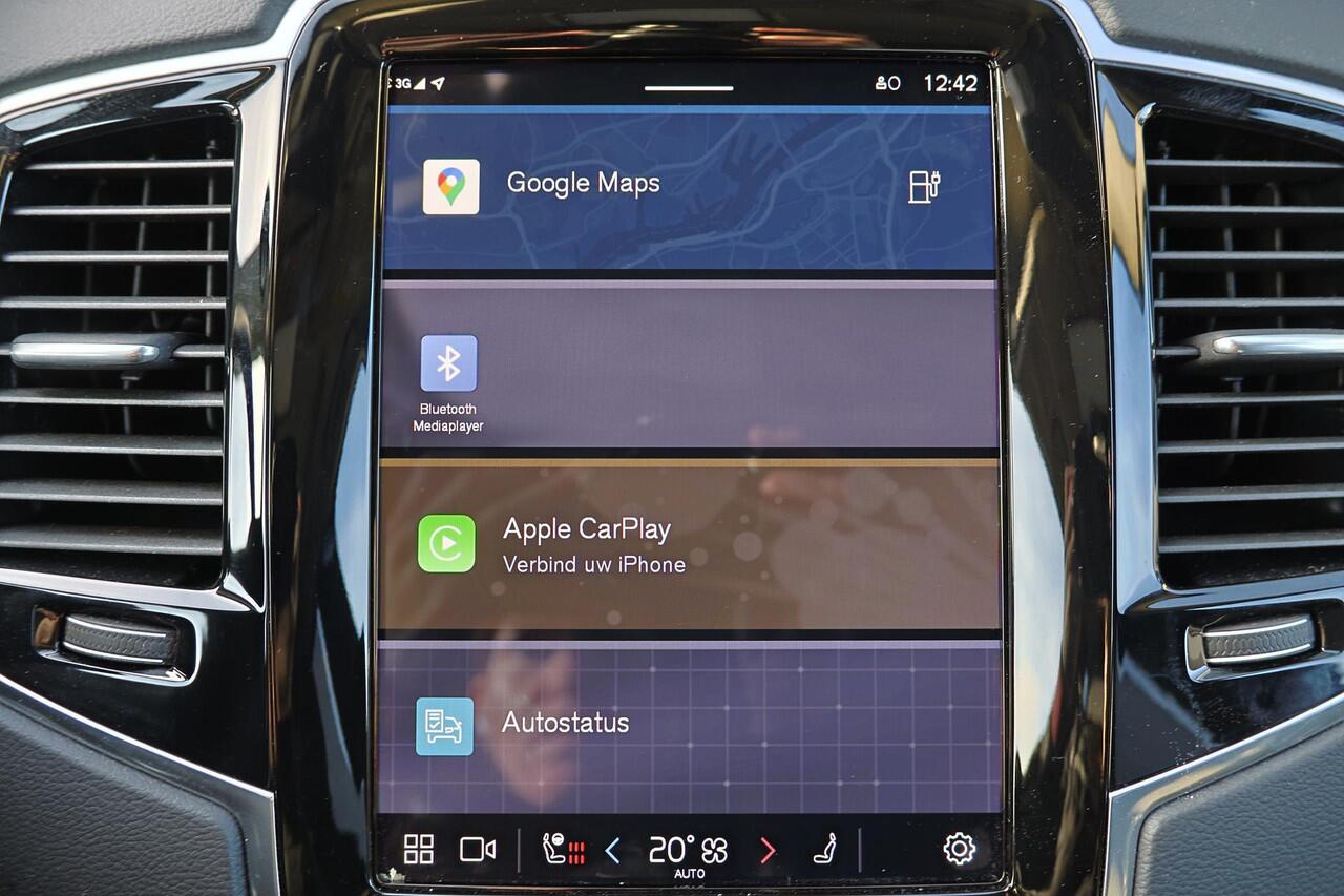 Volvo XC90 T8 Recharge AWD Ultra Dark - Panorama/schuifdak - IntelliSafe Assist & Surround - 360º Camera - Harman/Kardon audio - Adaptieve LED koplampen - Verwarmde voorstoelen, stuur & achterbank - Parkeersensoren voor & achter - Elektr. bedienb. voorstoelen met ge