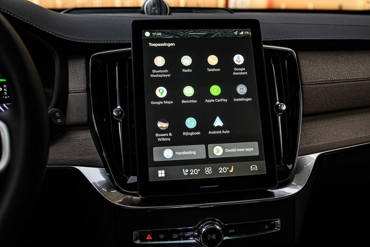 Volvo XC90 2.0 T8 Plug-in hybrid AWD Ultra Dark | Heico Body Kit | Bowers & Wilkins Premium Audio | Luchtvering | Selected Level | 360 Camera | Head-Up | Massage + ventilatie | 22 Inch Velgen | Full Options |