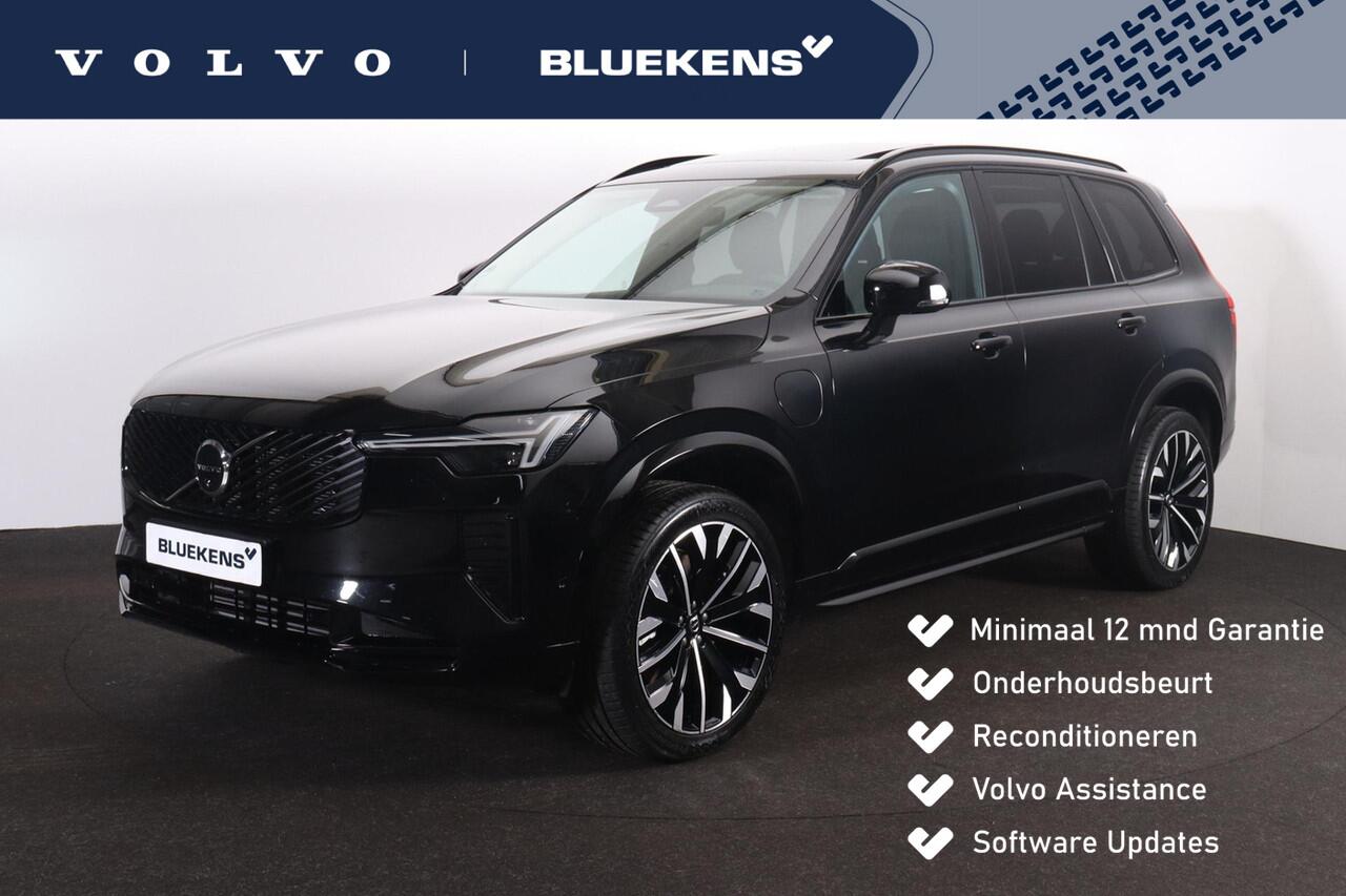 Volvo XC90 T8 Recharge AWD Plus Dark - Panorama/schuifdak - IntelliSafe Assist & Surround - 360º Camera - Harman/Kardon audio - Adaptieve LED koplampen - Verwarmde voorstoelen, stuur & achterbank - Parkeersensoren voor & achter - Elektr. bedienb. voorstoelen met geh