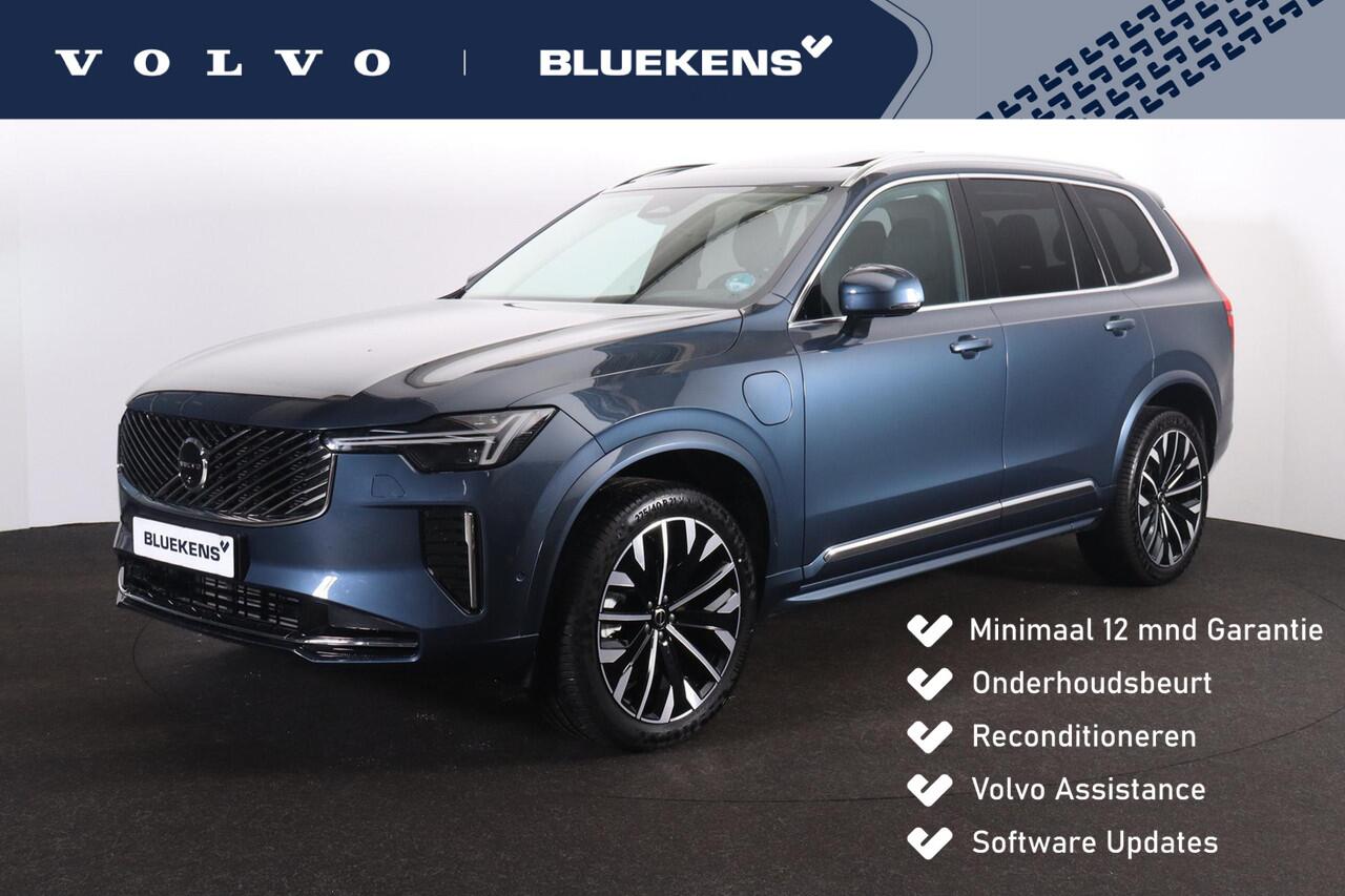 Volvo XC90 T8 Recharge AWD Plus Bright - Panorama/schuifdak - IntelliSafe Assist & Surround - 360º Camera - Harman/Kardon audio - Adaptieve LED koplampen - Vrwarmde voorstoelen, stuur & achterbank - Parkeersensoren voor & achter - Elektr. bedienb. voorstoelen met ge