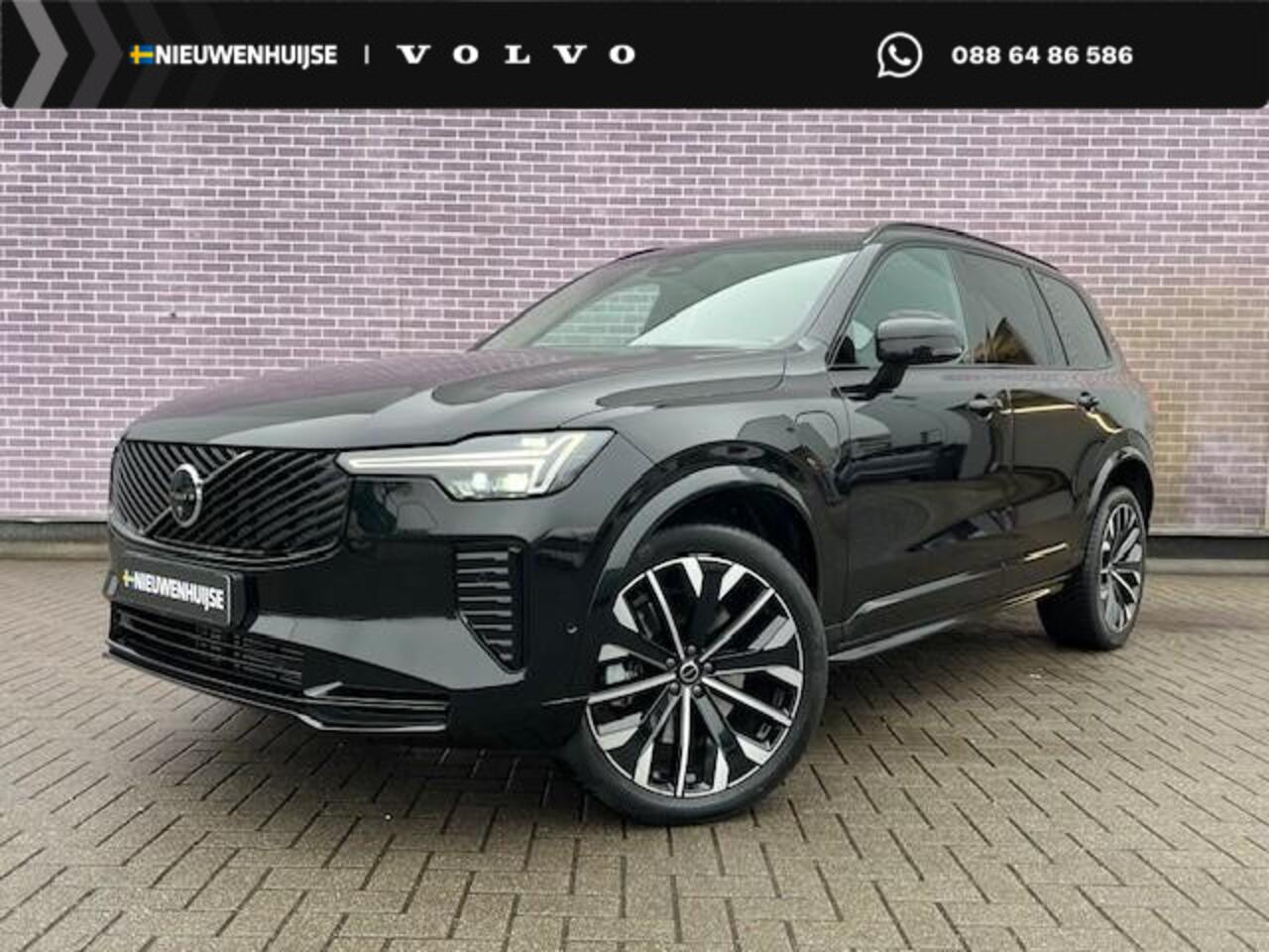 Volvo XC90 T8 Plug-in hybrid AWD Ultra Dark | Google | Long Range | Harman Kardon Audio | Lederen Bekleding | Adaptieve Cruise Control | 360 Camera | Head-Up Display | Elek. Stoelen | Getint Glas | Luchtvering | Stoel-/Stuurverwarming | Memory | Keyless | Schuif-/Ka