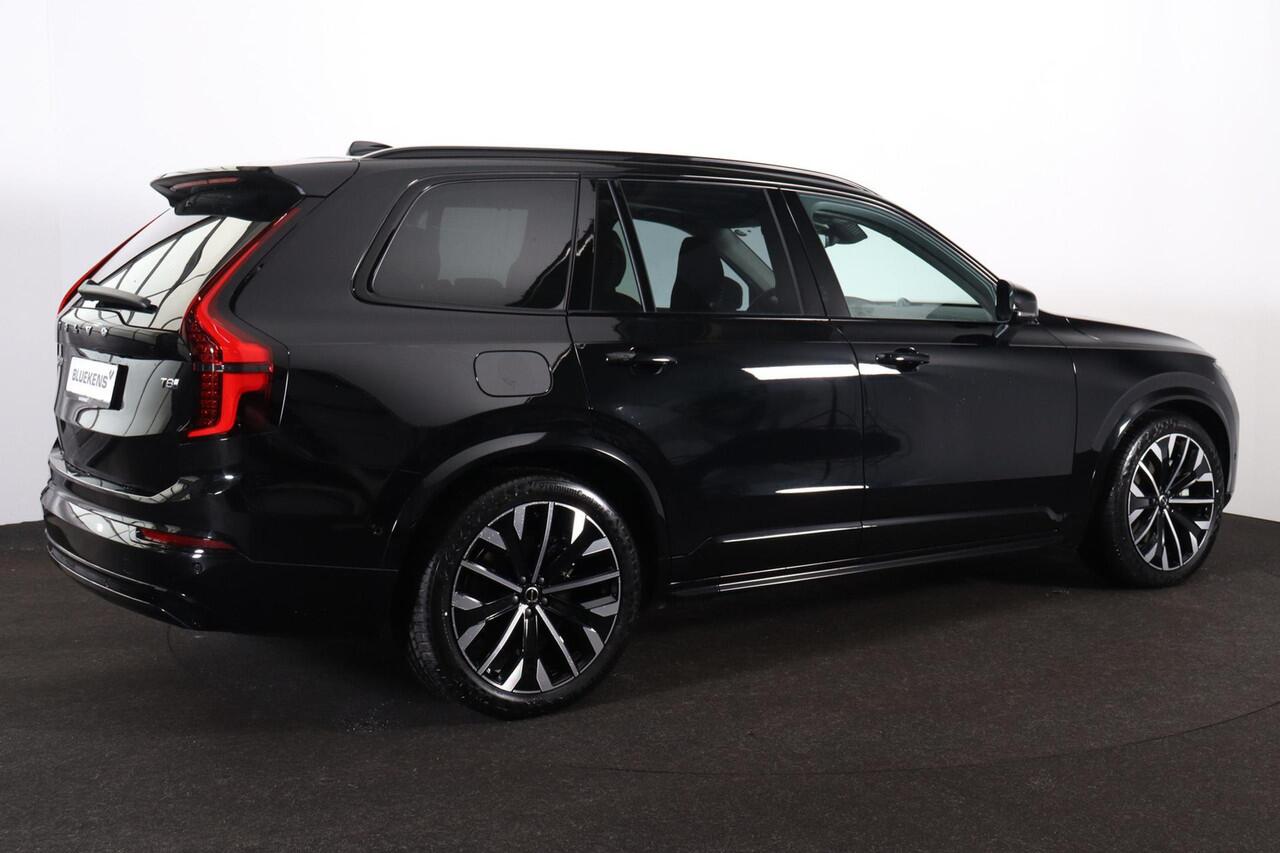 Volvo XC90 T8 Recharge AWD Ultra Dark - Luchtvering - Panorama/schuifdak - IntelliSafe Assist & Surround - 360º Camera - Bowers & Wilkins audio - Adaptieve LED koplampen - Verwarmde voorstoelen, stuur & achterbank - Parkeersensoren voor & achter - Elektr. bedienb. v