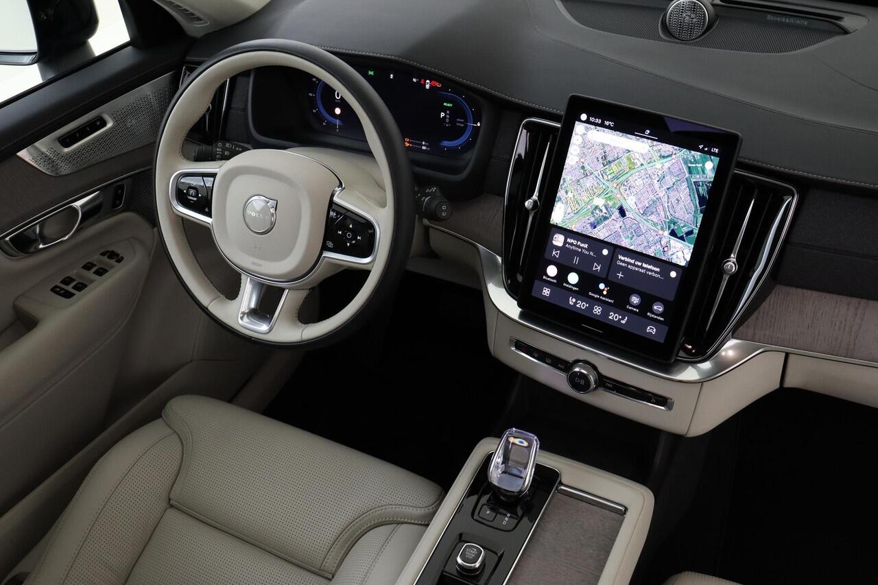 Volvo XC90 II T8 PLUG-IN HYBRID AWD ULTRA DARK *FULL OPTIONS!* -PANO.DAK|BOWERS&WILKINS|LUCHTVERING|GEVENT.LEDER+MASSAGE|22"|360°CAM|TREKHAAK