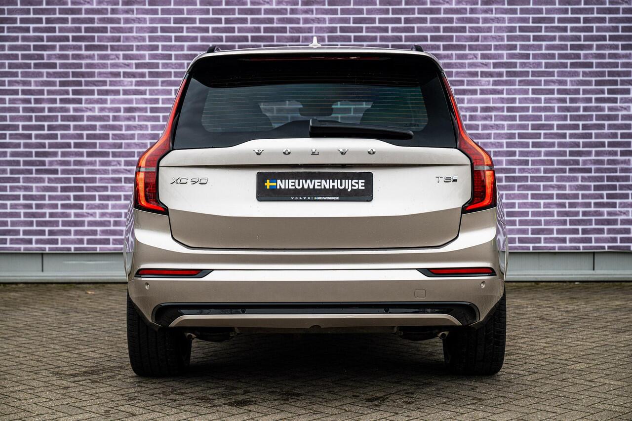 Volvo XC90 2.0 T8 Plug-in hybrid AWD Ultra Dark | Adaptieve Cruise Control | Luchtvering | Trekhaak | Panoramadak | Bowers & Wilkins Audio | Nappa Lederen Bekleding | Stoel-/Stuurverwarming | 360 Parkeercamera | 21" Velgen | Stoelventilatie | Massagefuntie voorstoel
