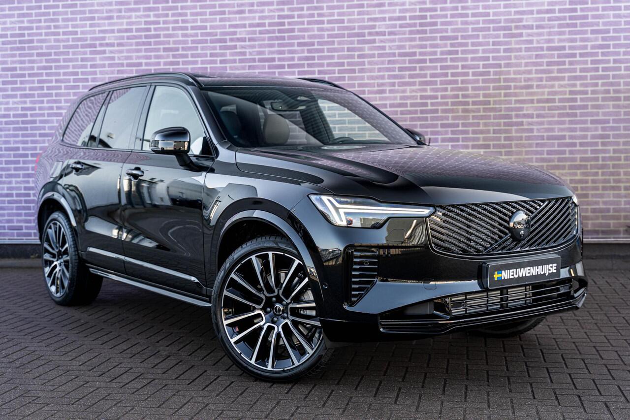 Volvo XC90 T8 Plug-in hybrid AWD Ultra Black Ed. Exec. | Long Range | Google | Adaptieve Cruise Control | Bowers & Wilkins Audio | Memory | Gelamineerde Zijruiten | Luchtvering | Elek. Stoelen | Massage | Keyless | Elek. Achterklep | Schuif-/Kanteldak | Zitverlening