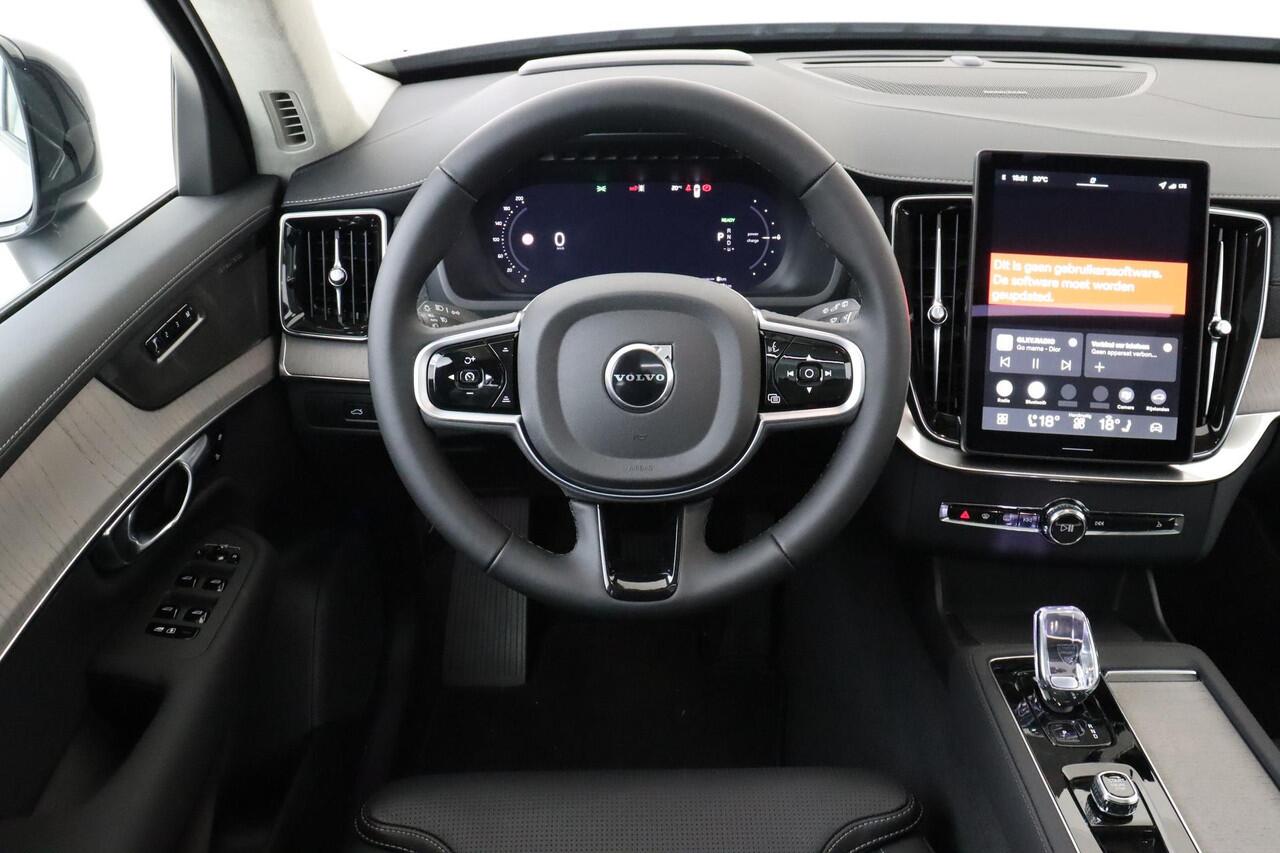 Volvo XC90 II T8 PLUG-IN HYBRID AWD ULTRA DARK -PANO.DAK|HARMAN/KARDON|LUCHTVERING|GEVENT.LEDER+MASSAGE|360°CAM|HEAD-UP DISP.|TREKHAAK