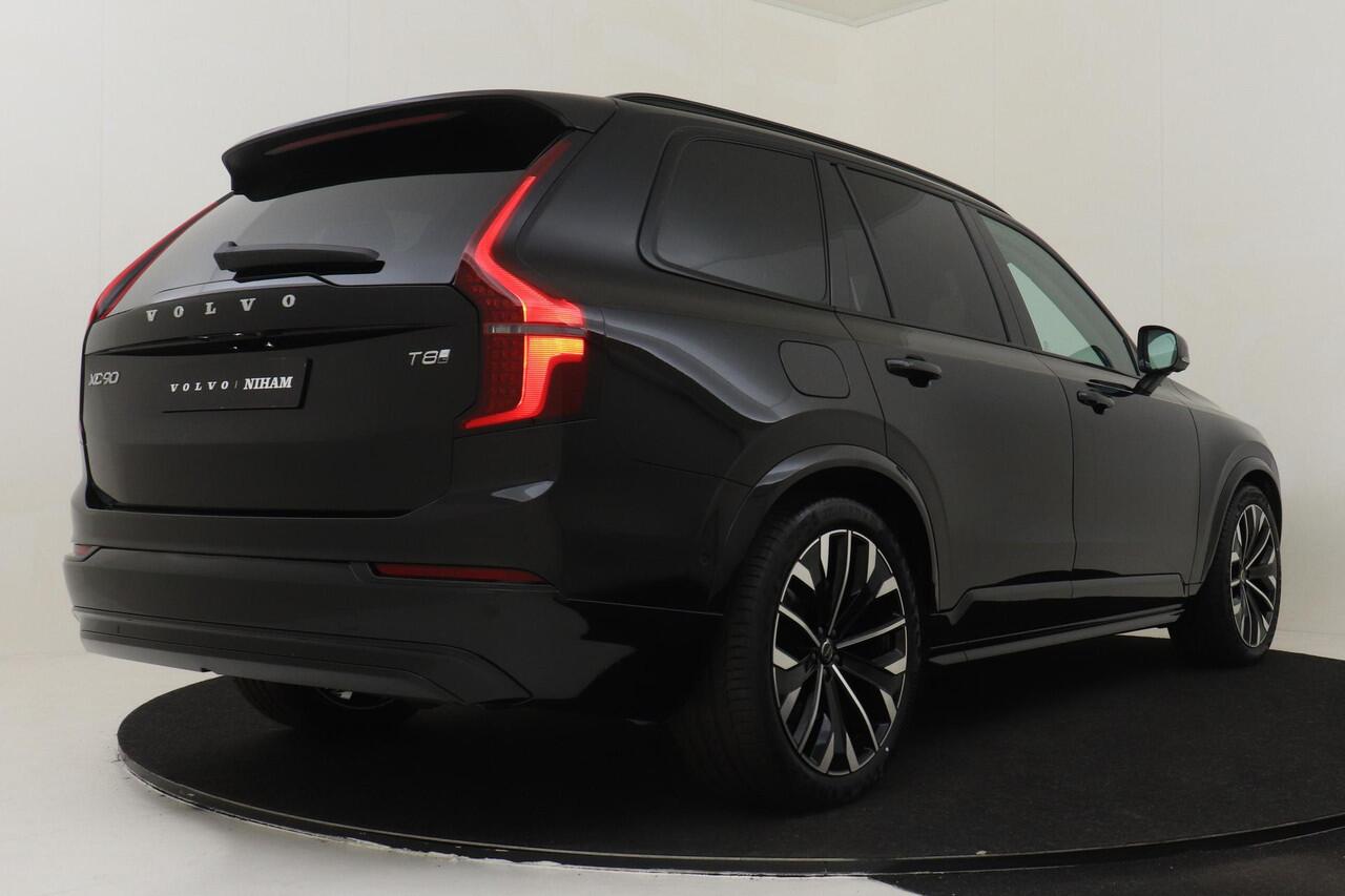 Volvo XC90 II T8 PLUG-IN HYBRID AWD ULTRA DARK -PANO.DAK|BOWERSS&WILKINS|GEVENT.LEDER+MASSAGE|LUCHTVERING|360°CAM|HEAD-UP DISP.|TREKHAAK|21"
