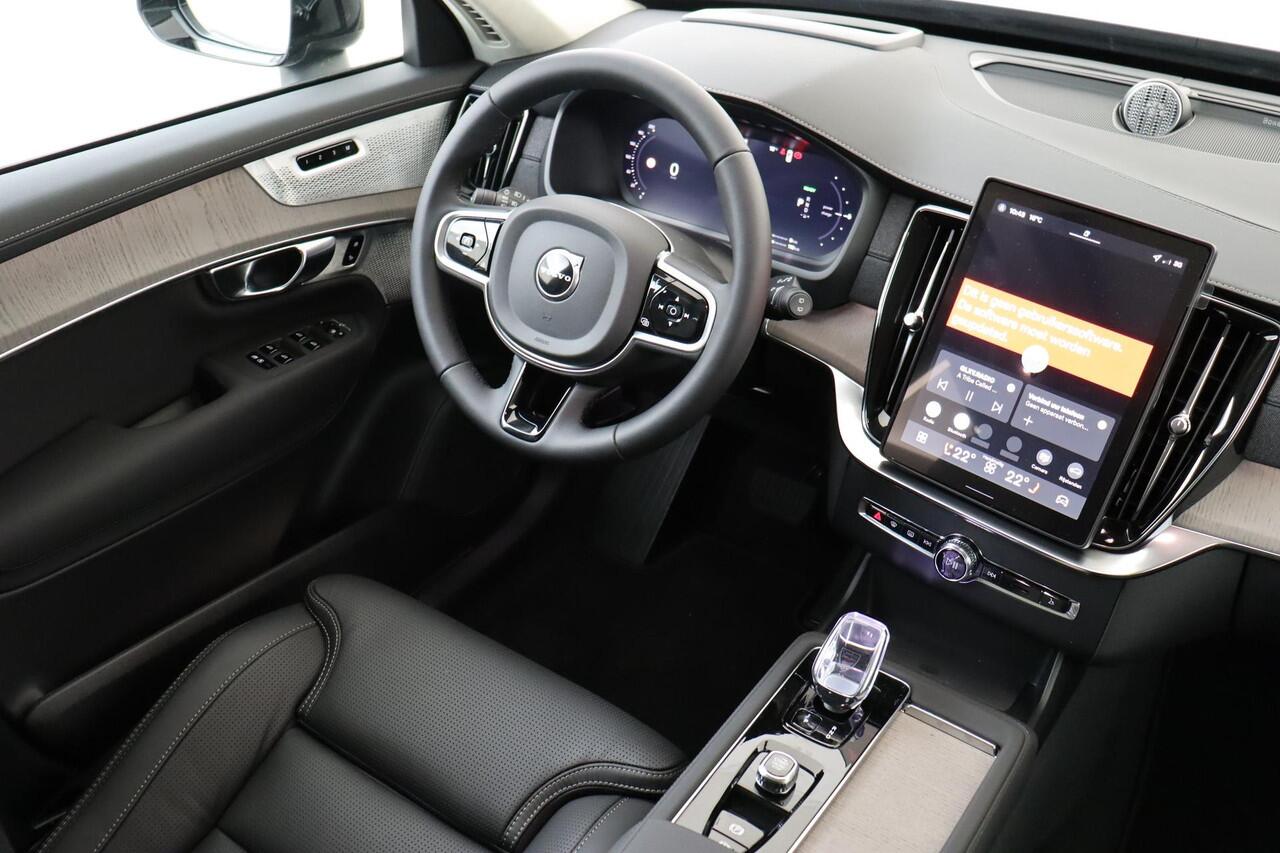 Volvo XC90 II T8 PLUG-IN HYBRID AWD ULTRA DARK -PANO.DAK|BOWERSS&WILKINS|GEVENT.LEDER+MASSAGE|LUCHTVERING|360°CAM|HEAD-UP DISP.|TREKHAAK|21"